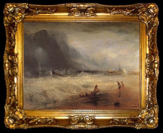 framed  Joseph Mallord William Turner Boat, ta009-2
